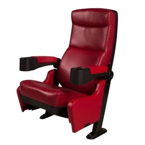 Cinema Theatre Movie Lounge Double sæti með Folding Púði fyrir áhorfendur